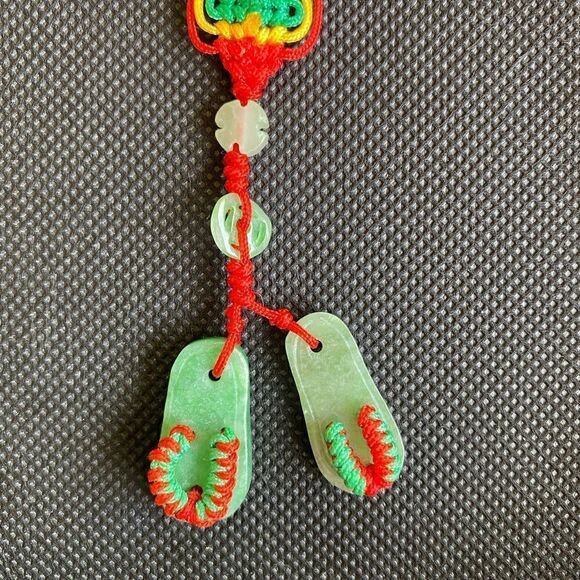 Feng Shui Chinese‎ Jade  Lucky Charm Hand Made - Picture 2 of 8